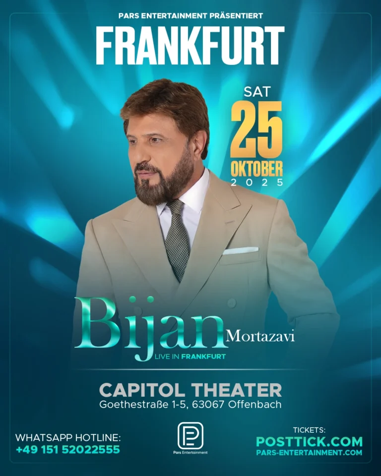 Bijan Mortazavi concert poster